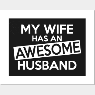 AWESOME HUSBAND Posters and Art